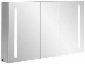 Villeroy & Boch My View 14 spiegelkast 130x75 cm. 3 deuren en led verlichting