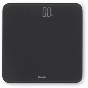 Brabantia ReNew Personenweegschaal - tot 180kg - batterijen - donker grijs 280122