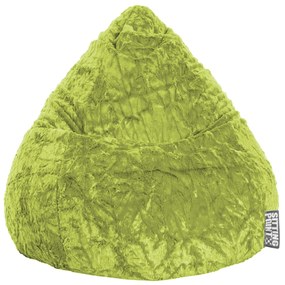 Kinder Zitzak BeanBag Fluffy L - Groen