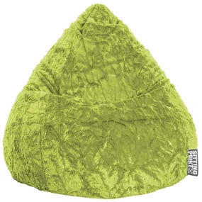 Kinder Zitzak BeanBag Fluffy L - Groen