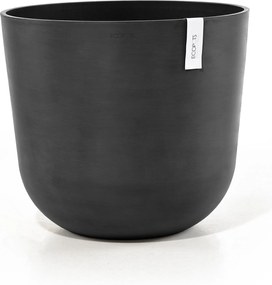Ecopots bloempot Oslo 55 - Rond - Dark Grey - Diameter 55 x H48,5 cm