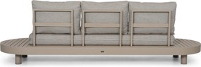 Stoel en Bank Loungeset 5 personen Aluminium Zand/Beige  Lifestyle Garden Furniture Organio/Mira