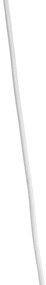 Landelijke hanglamp wit bol 60cm - Corda