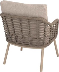 Taste by 4 Seasons Puglia lage tuinset 6-delig - Donato tuintafel Ø160x69 cm