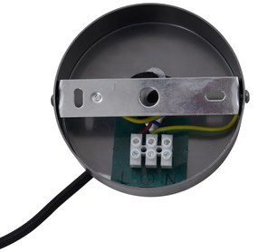 Moderne hanglamp gunmetal GU10 50mm - Tubo