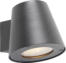 Moderne buitenwandlamp zwart IP44 - Skittle
