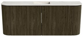 Mondiaz Joya DLux 105cm toiletmeubel ronding links/rechts shadow met wastafel faye midden zonder kraangat ostra