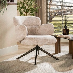 Fauteuil Draaibaar Zand