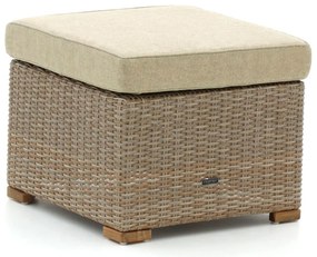 + 10% kassakorting | Voetenbank | Intenso Mazzano | Wicker (vlechtwerk) | Taupe/Bruin | Kees Smit Tuinmeubelen