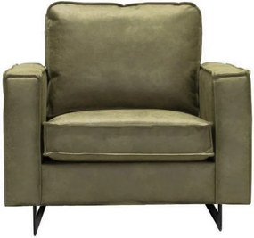 Fauteuil - Riverdance - leer Dalton groen 14
