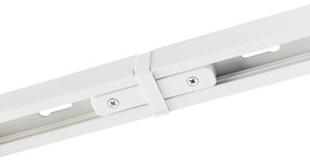 Modern railsysteem met 6 spots wit 1-fase 200cm - Iconic Jeana