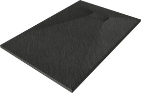Mexen Hugo rechthoekige SMC douchebak 100 x 80 cm, zwart - 42708010