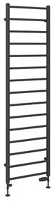 Eastbrook Tuscan Round handdoekradiator 50x180cm 688W antraciet