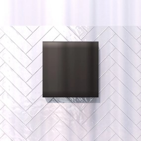 Brauer Black Edition opbouwnis met verborgen opbergruimte mat zwart