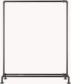 Metalen kledingrek Clyde met schoenenplank