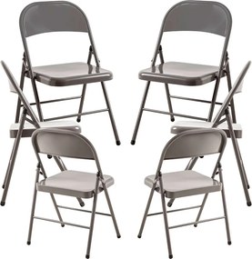 Set 6 Niza Inklapbare Evenementenstoelen