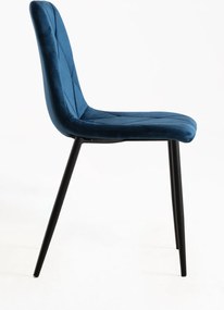 Set 4 Lyke Fluwelen Stoelen