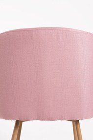 Set 2 Velt Stoffen Stoelen