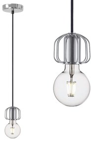 Plafondlamp Hangend Enkele Loft Chroom APP594-1CP