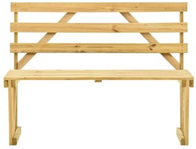 vidaXL Tuinbank 120 cm geïmpregneerd grenenhout