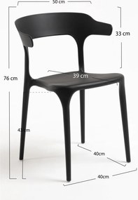 Set 4 Teul Stoelen