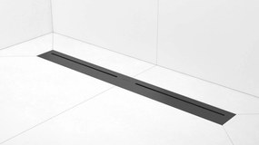 Easy Drain PureFlow douchegoot met Dryphon techniek 70cm geborsteld zwart chroom