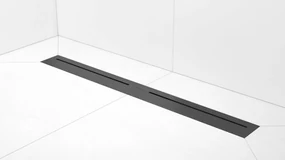 Easy Drain PureFlow douchegoot met Dryphon techniek 70cm geborsteld zwart chroom