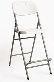 Pakket van 2 barkrukken van hars met rugleuning