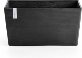 Ecopots bloempot Paris 100 - Rechthoekig - Dark Grey - 99,7 x 46,4 x H51 cm