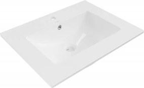Mexen Atena inbouw wastafel 61 x 46 cm, wit - 25016000