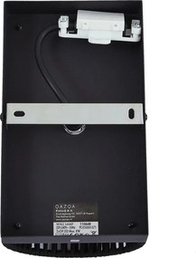 Japandi wandlamp zwart IP44 - Jayla