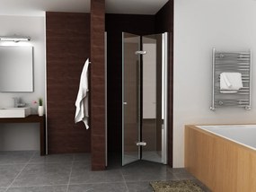 Mueller Siera vouwbare douchedeur 80x202cm rechts anti-kalk coating