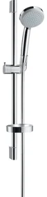 Hansgrohe Unica C glijstangset met handdouche Croma 100 Vario 65cm 9.4l min chroom 27776000