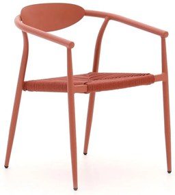 Dining tuinstoel | Manifesto  Cavone | Rope (touw) | Oranje | Stapelbaar | Kees Smit Tuinmeubelen
