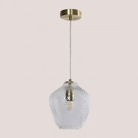 Taylor Hanglamp Van Ijzer En Glas Goud - Sklum