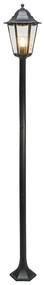 Klassieke staande buitenlamp zwart 170 cm IP44 - New Orleans Landelijk / Rustiek E27 IP44 Buitenverlichting