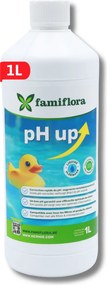 Famiflora pH up vloeibaar 1L - verhoogt de pH-waarde van je zwembad of spa!