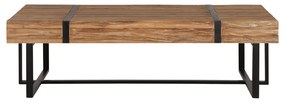 Must Living Bumper Salontafel Teak Houten Latjes - 120 X 60cm.