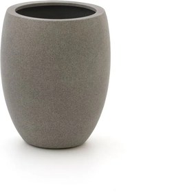 Bloempot Luca Lifestyle Grigio | Taupe Kunststof | ø40cm | Geschikt voor buiten en binnen | Kees Smit Tuinmeubelen