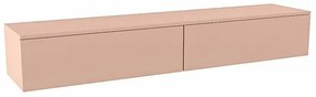 Mondiaz ALAN MODULE Wastafelonderkast - 190x45x30cm - 2 lades - push to open - Rosee A45261Rosee