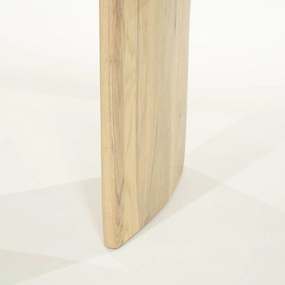 Eleonora Dex Eiken Eettafel Ovaal Naturel 250x100 Cm - 250 X 110cm.