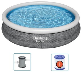 Bestway Zwembadset rond 366x76 cm