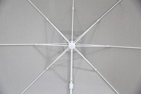 Zweefparasol  3x3m S2 Excellent (excl. voet) Grijs-antraciet Camello Luna
