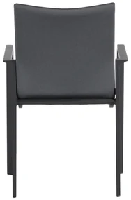 Tuinset Ronde Tuintafel 4 personen 120 cm Aluminium/textileen Grijs  Lifestyle Garden Furniture Rome/Graniet