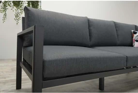 Garden Impressions Denver loungeset 4-delig - zwart