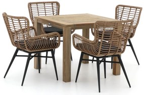 + 15% kassakorting | Diningset Intenso  | 4 personen | Tuinset teakhout | 5-delig | Kees Smit Tuinmeubelen