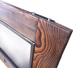 CHYRKA® Spiegel LL wandspiegel LEMBERG houten spiegel garderobe spiegel gang spiegel
