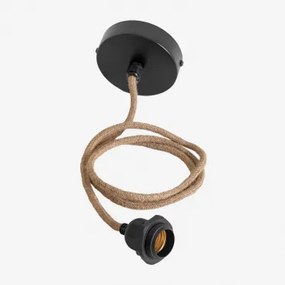 Kabel Voor Buitenplafondlamp Coyle Zwart - Sklum