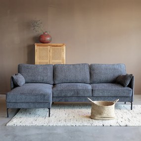 Kleine Hoekbank Donkerblauw