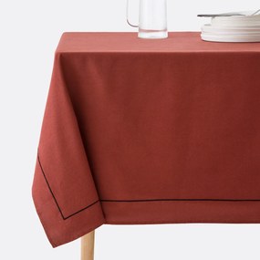 Tafelkleed in gewassen linnen/katoen Métis Bourdon